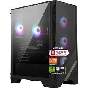 MSI Z2 Gaming Desktop: AMD R7-8700F, GeForce RTX 5070, 32GB DDR5, 2TB m.2 NVMe SSD, USB Type-C, VR-Ready, Windows 11 Home : A8NVP-436US